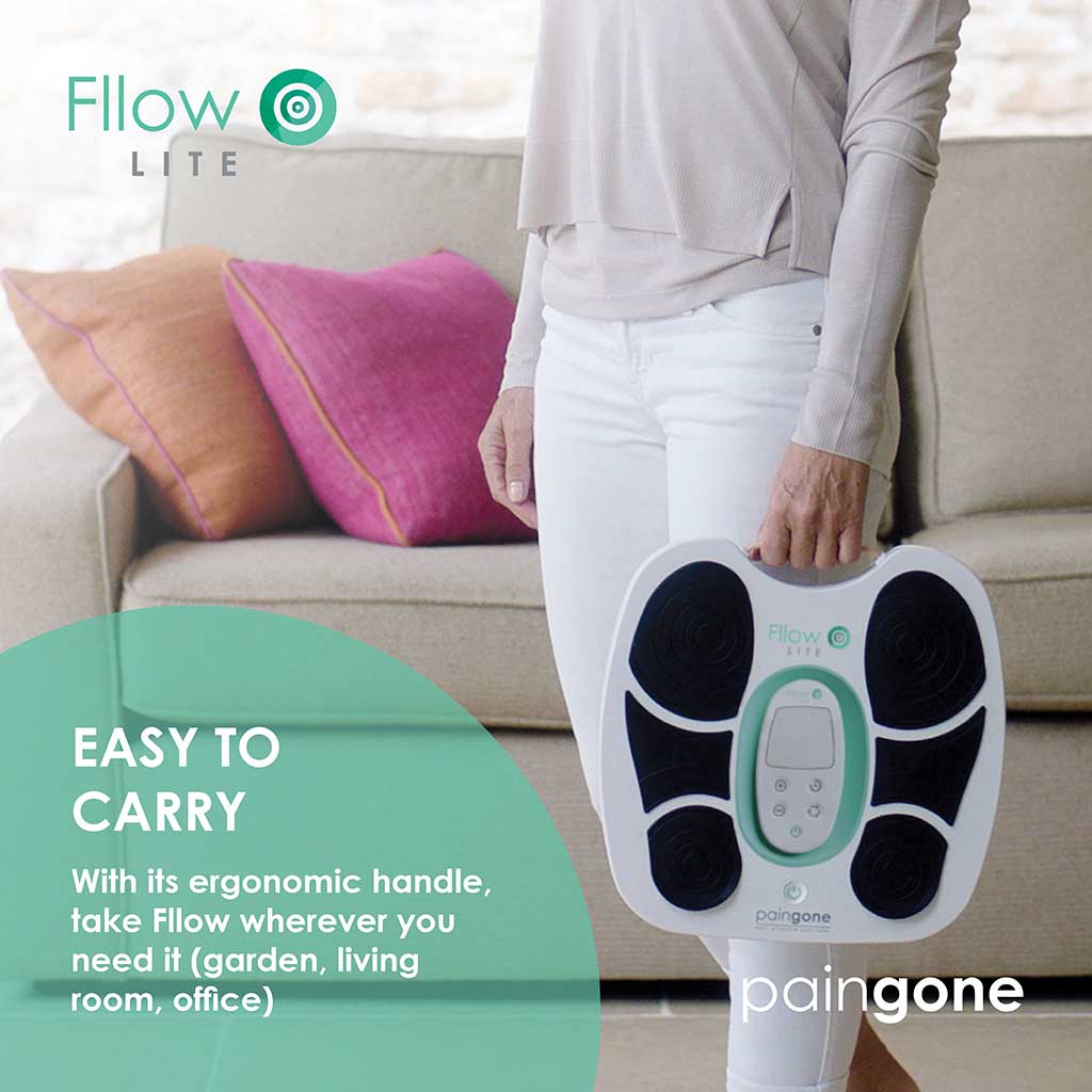 With its ergonomic handle, take Fllow wherever you need it (garden, living room, office))