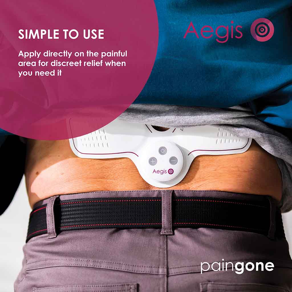 Aegis is simple to use. just apply directly on back and activate for discreet relief