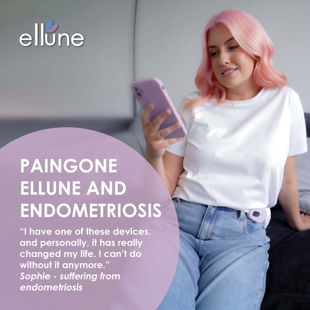 "I have one of these devices, and personally, it has really change my life. I can't do without it anymore." Sphie - suffering from endometriosis