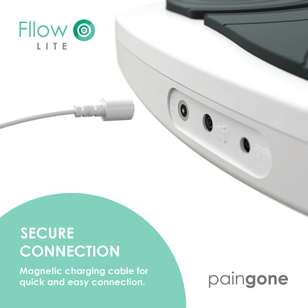 Magnetic charging cable for quick and easy connection.